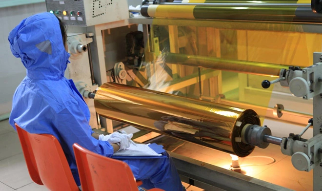 Prozess des Polyimid bandes