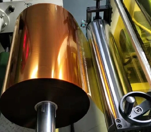 Das grüne Material des Polyimid-Bandes von Egret